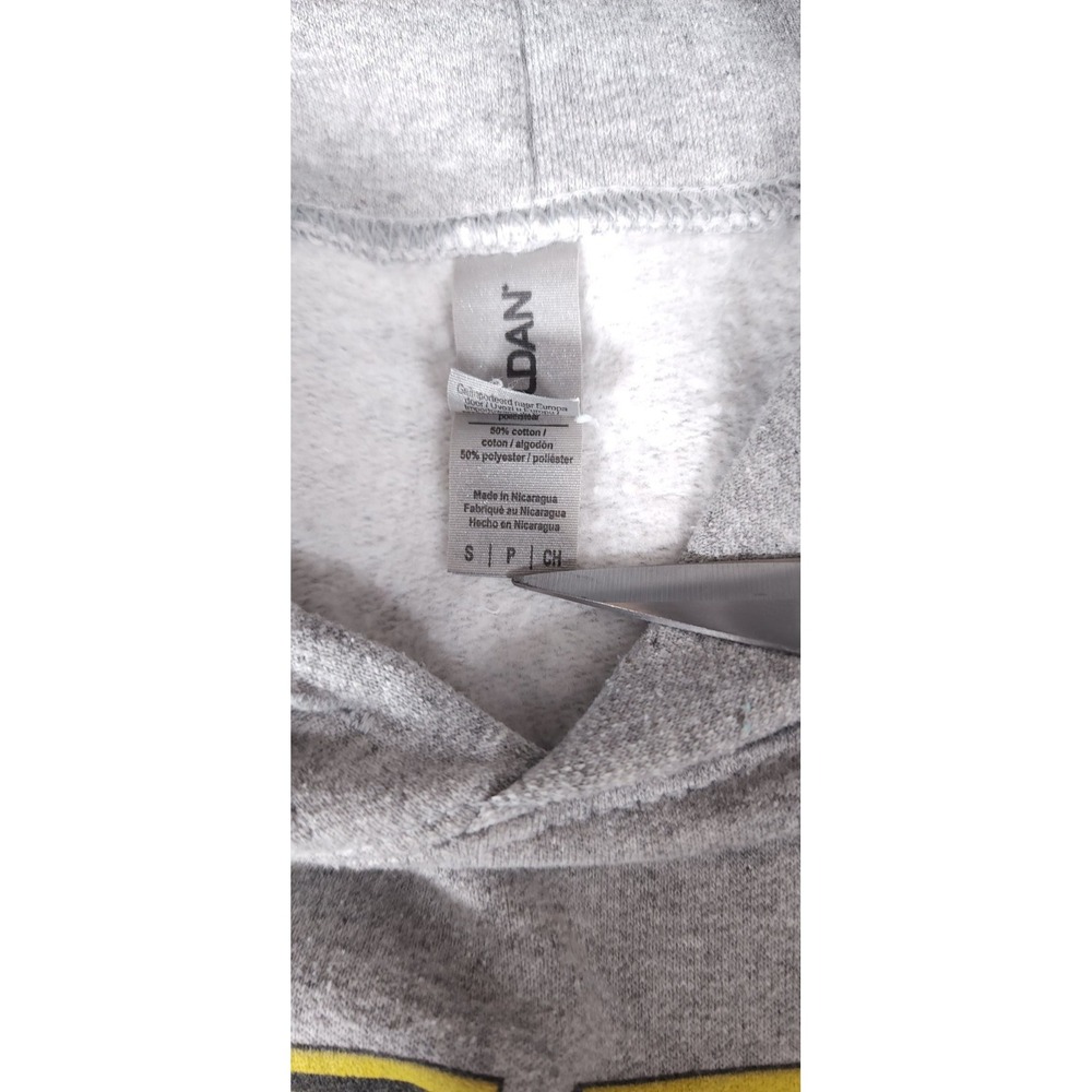 Waffle House Gray Cotton Pullover Hoodie Sweatshirt Mens Size Small - Picture 4 of 6